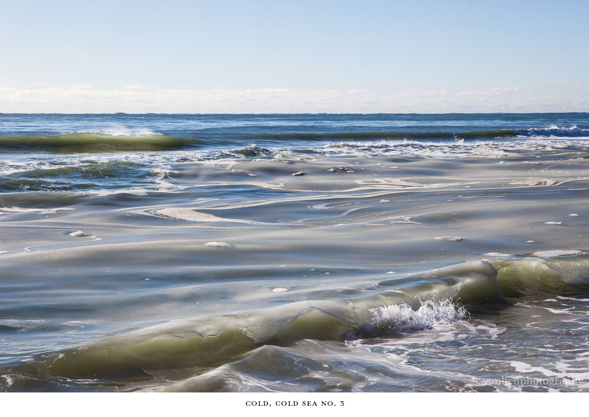 Cold, Cold Sea | Nantucket | Van Lieu Photography | Slurpee Waves
